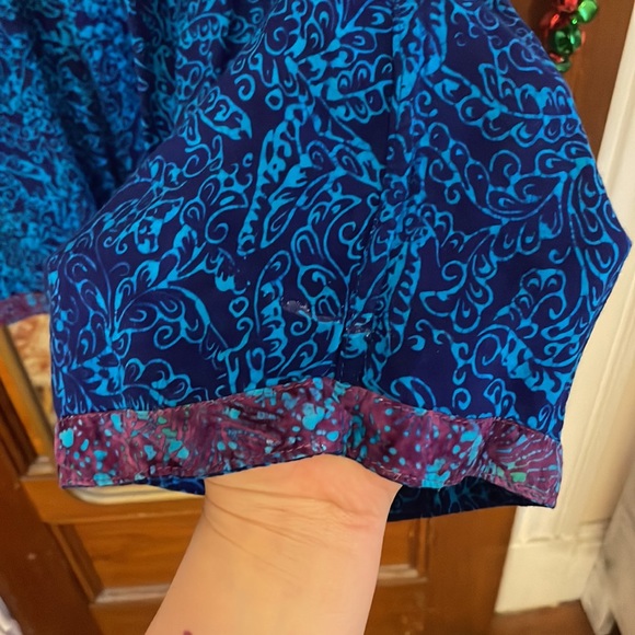 Kimberley’s Travels Batik Capri Loose Pant XL - Picture 5 of 13